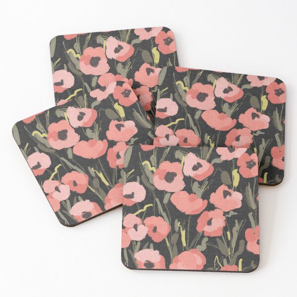 Item preview, Abstract Poppies designed and sold by Kate Vasilchenko Art & Design.