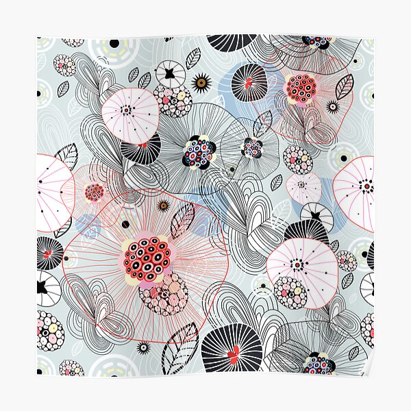abstract pattern Poster