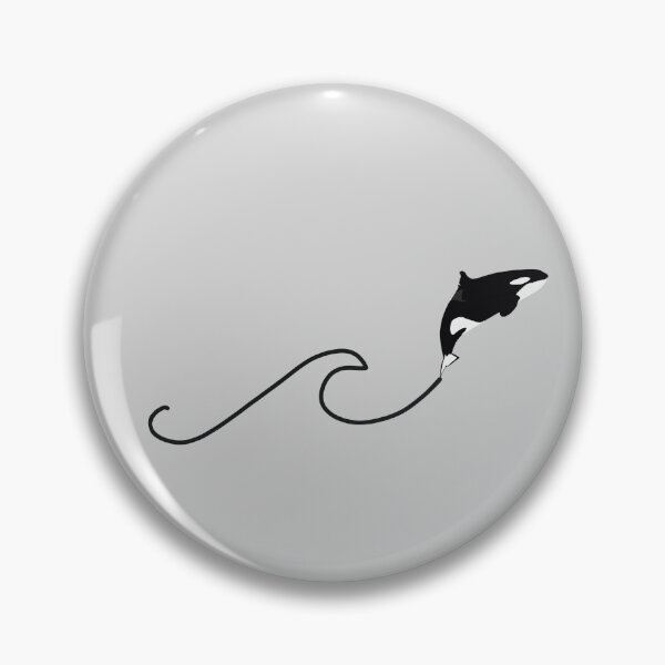 Item preview, Katina the killer whale wave designed and sold by Animaldesigns24.