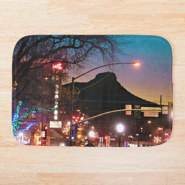 Downtown Lights Bath Mat