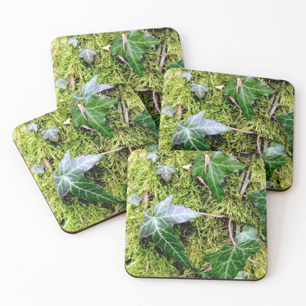 Item preview, Green moss and ivy on a tree trunk	 designed and sold by EstelleRossetti.