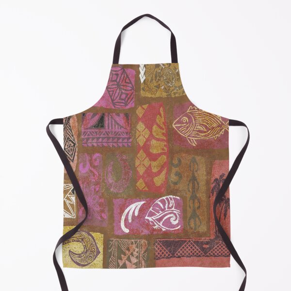 Item preview, Vintage Hawaiian Tapa Collage designed and sold by sunnthreads.