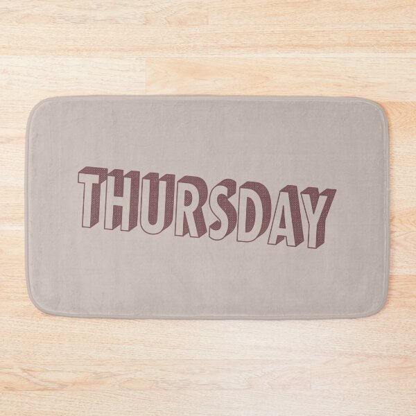 Item preview, Thursday - Typography designed and sold by mkattner.