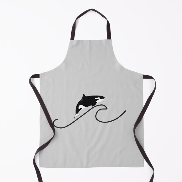 Item preview, Katina the killer whale riding a wave designed and sold by Animaldesigns24.