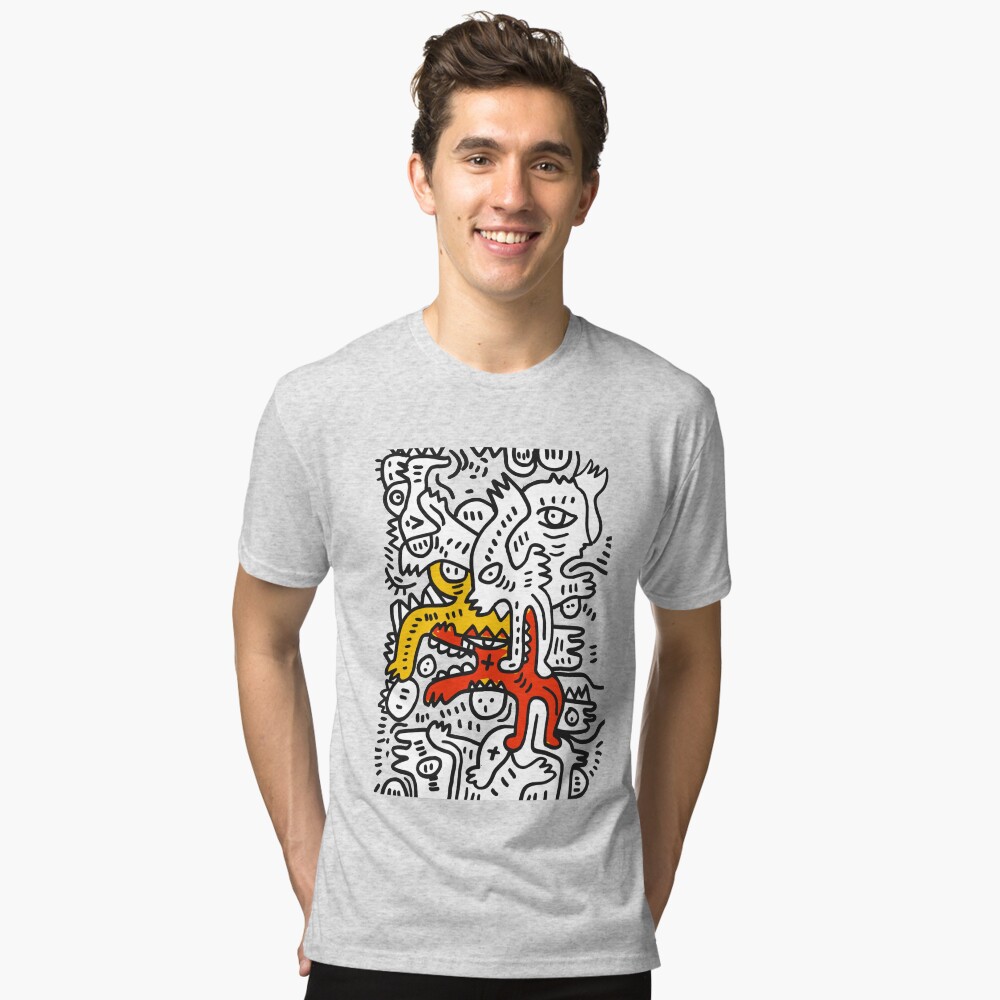 Item preview, Tri-blend T-Shirt designed and sold by signorino.