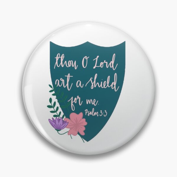 Item preview, Shield design of Psalm 3:3 designed and sold by Stonelakes.