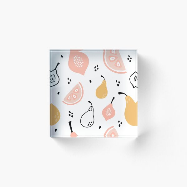 Item preview,  Frutas rosas y negras sobre un fondo blanco. designed and sold by LartGraphics.