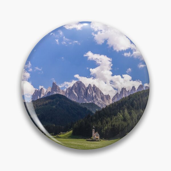 Item preview, Summer landscape of Val Funes designed and sold by pietrofoto.