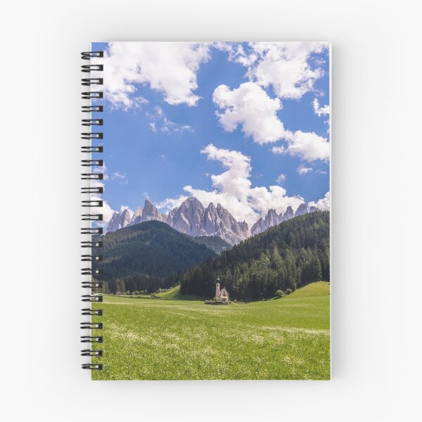 Item preview, Summer landscape of Val Funes designed and sold by pietrofoto.