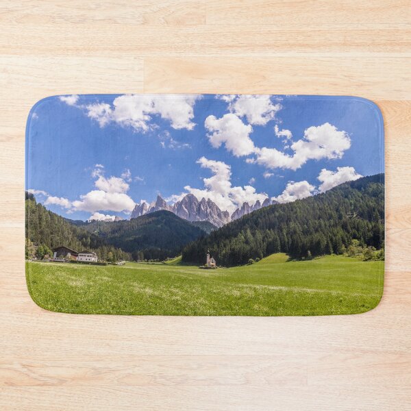 Item preview, Summer landscape of Val Funes designed and sold by pietrofoto.