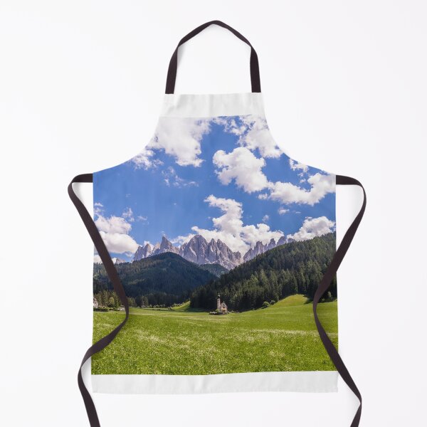 Item preview, Summer landscape of Val Funes designed and sold by pietrofoto.