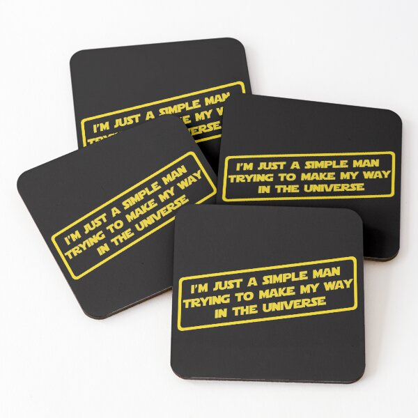 Item preview, I'm just a simple man... designed and sold by DafyddEm.
