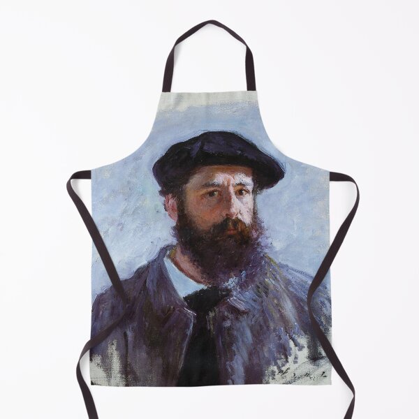 Item preview, Self-Portrait with a Beret by Claude Monet designed and sold by vintagerepros.