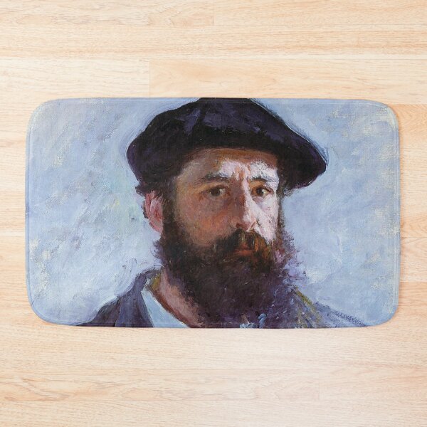 Item preview, Self-Portrait with a Beret by Claude Monet designed and sold by vintagerepros.