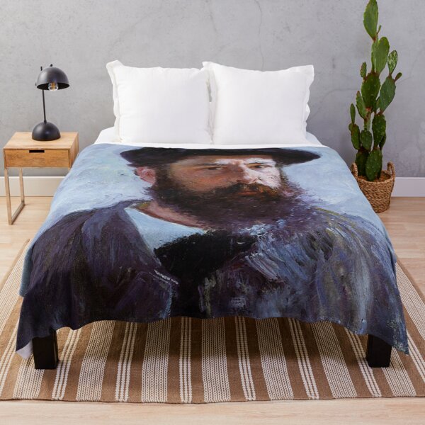 Item preview, Self-Portrait with a Beret by Claude Monet designed and sold by vintagerepros.