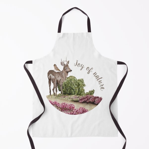 Item preview, Roebuck in the Lüneburg Heath - Joy of nature designed and sold by Sina Holste.
