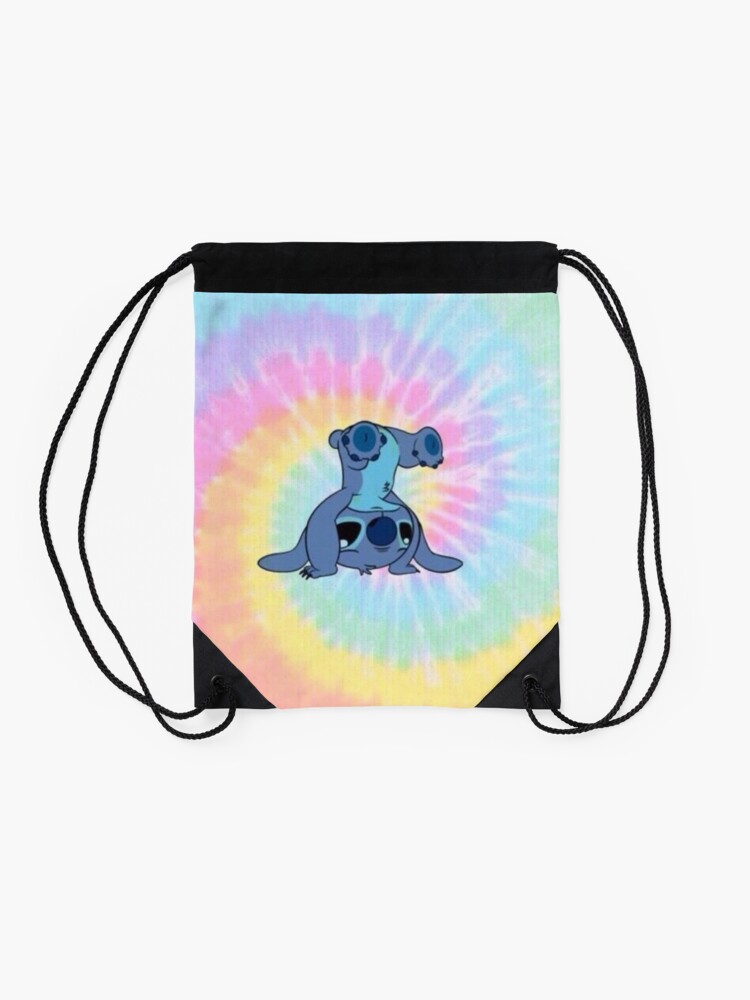 Alternate view of colorfull Stitch Drawstring Bag