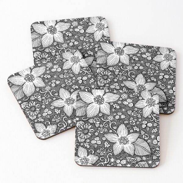 Item preview, Flower Doodle  designed and sold by Ithelda.