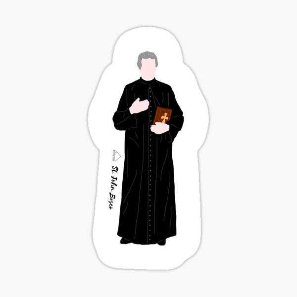 Item preview, St. John Bosco designed and sold by Kelsey Gunkel.
