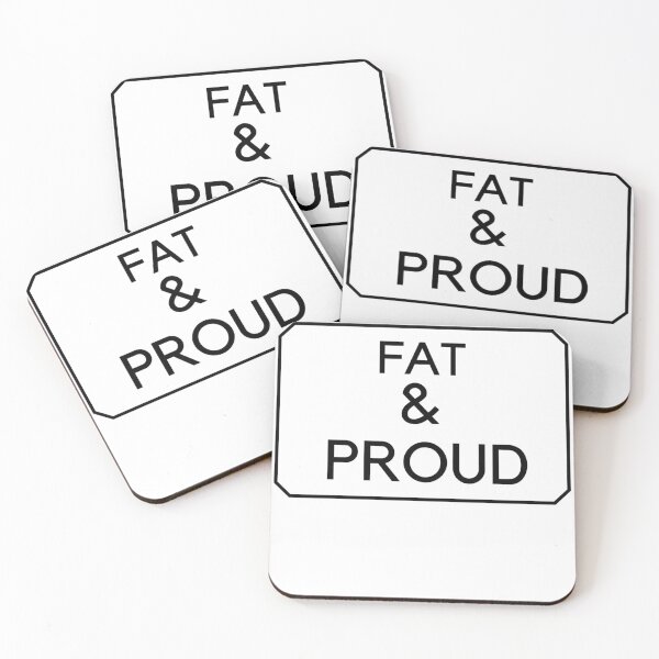 Item preview, Body Positivity - Fat & Proud designed and sold by sharrohi.