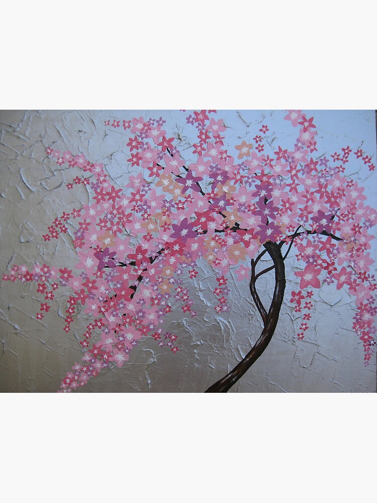 Thumbnail 2 of 2, Greeting Card, Japanese cherry blossom in London designed and sold by cathyjacobs.