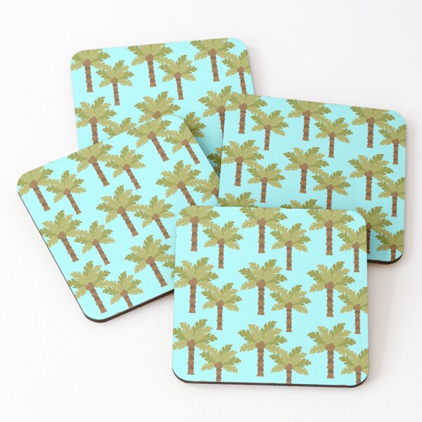 Item preview, Cute palm tree by the ocean designed and sold by BatholomewMat.
