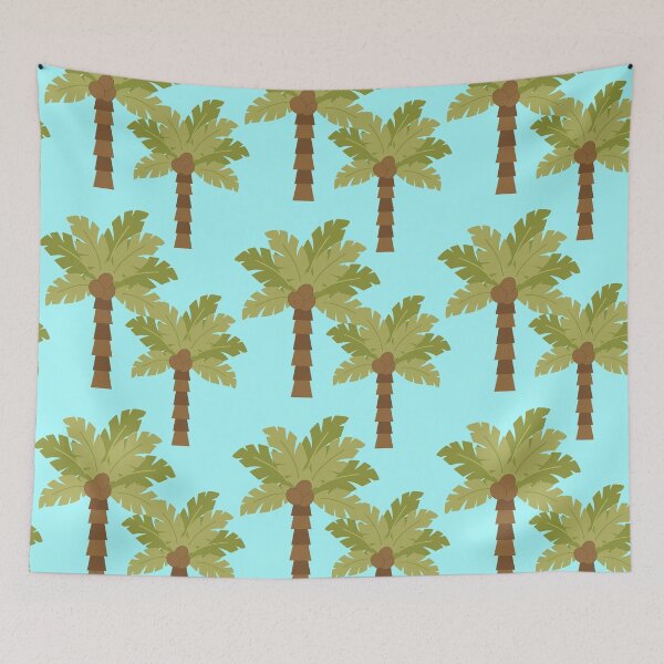 Item preview, Cute palm tree by the ocean designed and sold by BatholomewMat.