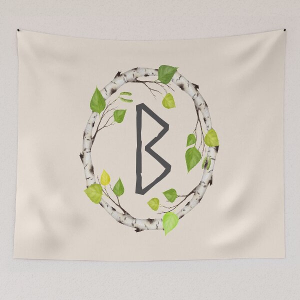 Item preview, Berkana Elder Futhark Viking Rune designed and sold by Time Nomads.