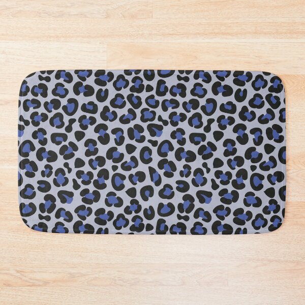 Item preview, Leopard cheetah pattern blue designed and sold by Kamiri.