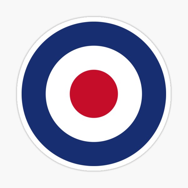 Mod Target Stickers | Redbubble