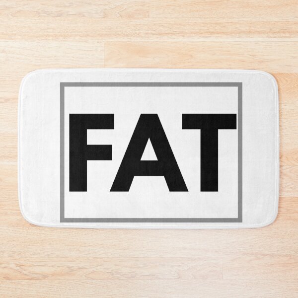 Item preview, Body Positivity - Fat designed and sold by sharrohi.