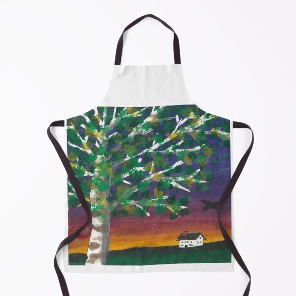 Item preview, Birch Tree at Dawn [Watercolor Paint] designed and sold by Nathaniel E. Dearing.
