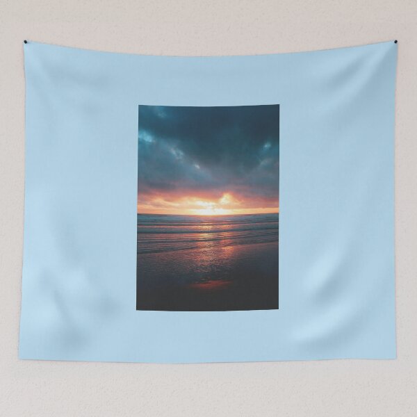 Item preview, Beautiful Beach Sunset Ocean Waves designed and sold by newburyboutique.