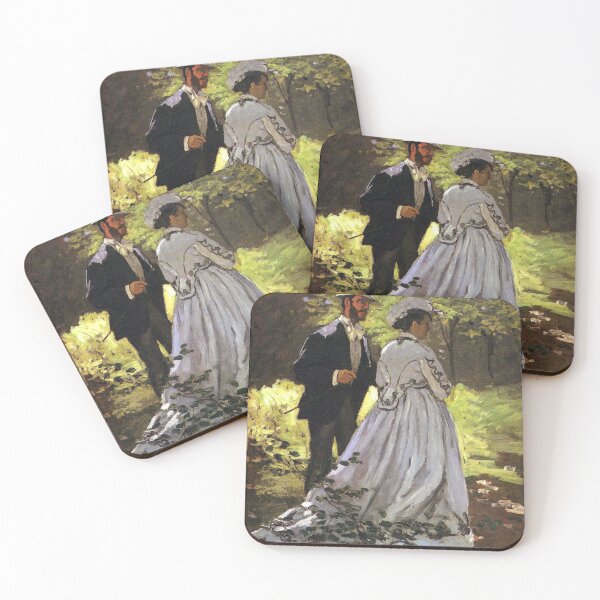 Item preview, Lunch on the Grass  (study) by Claude Monet  designed and sold by vintagerepros.