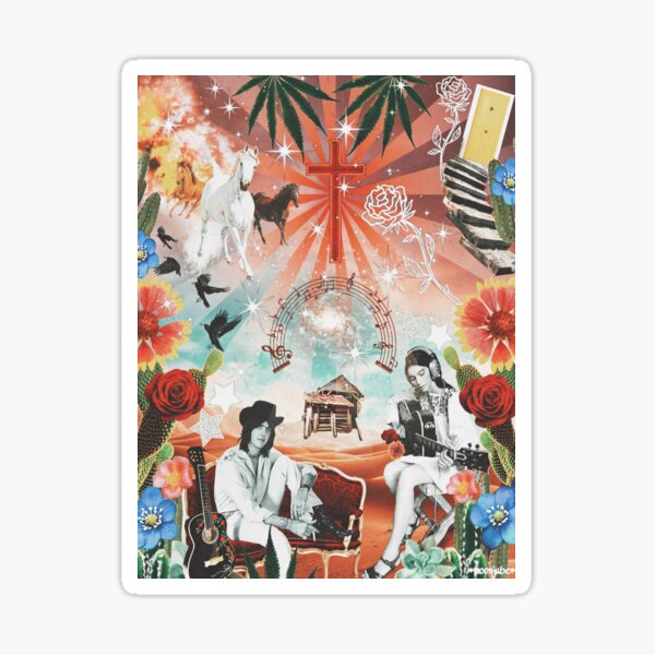 Grevious Angels Gram Parsons Sticker