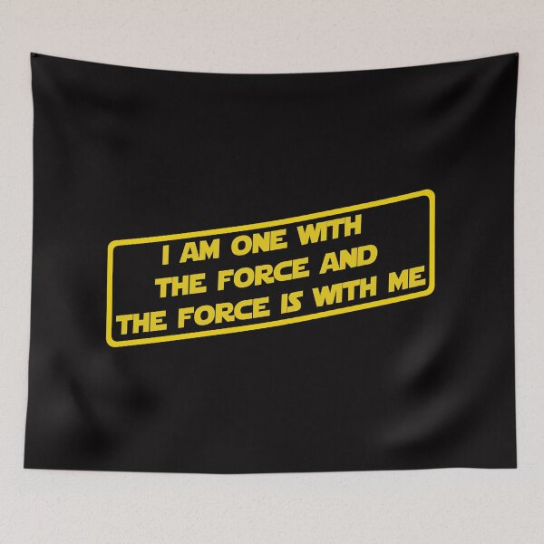 Item preview, I am one with the force designed and sold by DafyddEm.