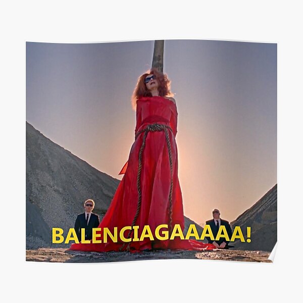 Myrtle Snow AHS Balenciagaaa Poster