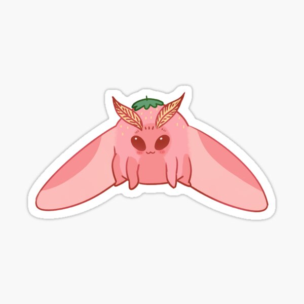 Item preview, strawberry moth designed and sold by Lauren G.
