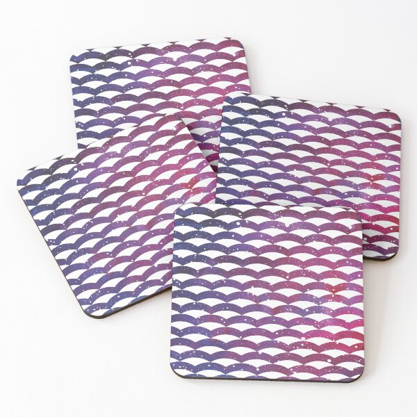 Item preview, Galaxy Ocean Wave Pattern - Pink Palette designed and sold by galleasstudio.