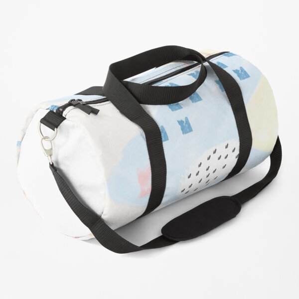 boho pastel assorted print Duffle Bag