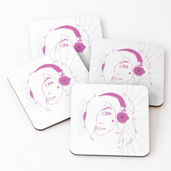 Item preview, Music Festival Cute Party Girl designed and sold by Tee-Time Merch.