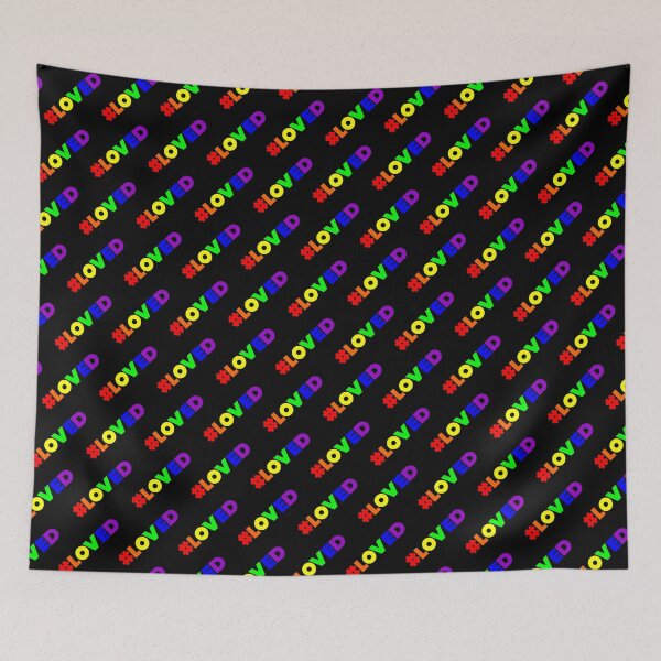 Item preview, Loved | #LOVED | Hashtag Pattern designed and sold by williamcuccio.