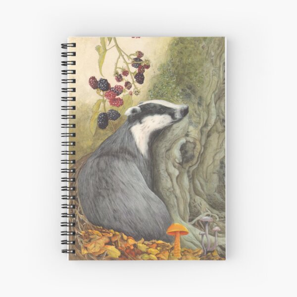 Item preview, Autumn badger designed and sold by alexandradawe.