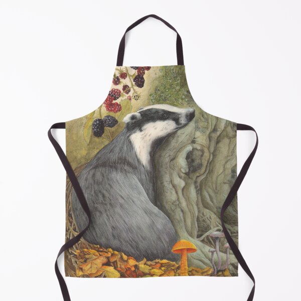 Item preview, Autumn badger designed and sold by alexandradawe.