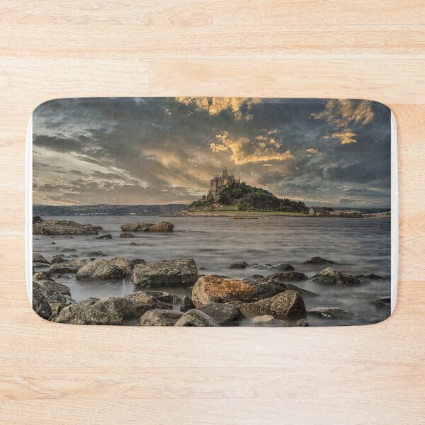 Item preview, St Michaels mount at sunset Marazion Penzance Cornwall designed and sold by kathleenjean.