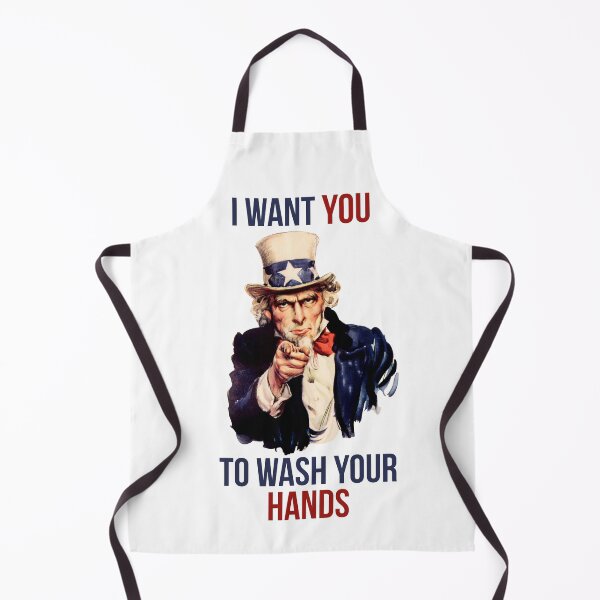 Item preview, I want you to wash your hands uncle sam original designed and sold by sanastyle.