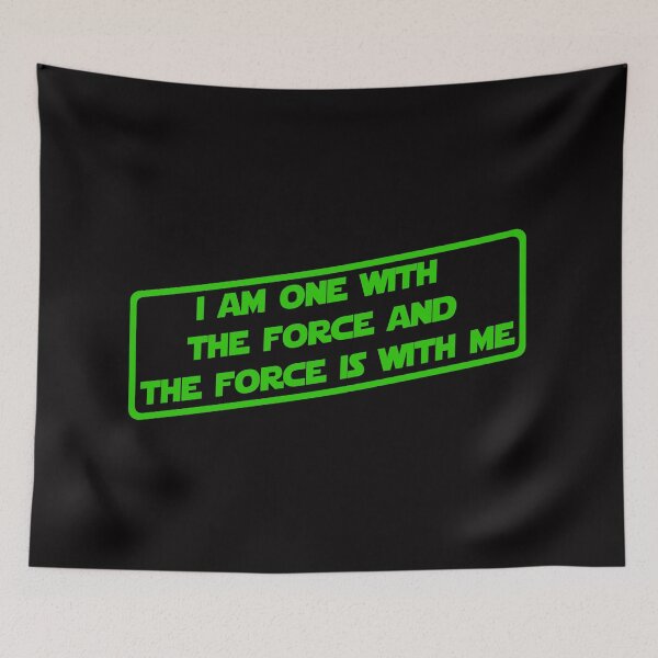 Item preview, I am one with the force (V2) designed and sold by DafyddEm.