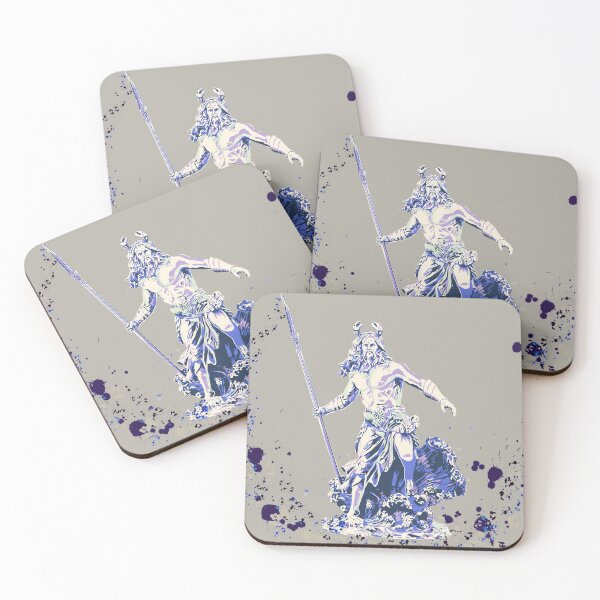 Item preview, Grey and Purple Poseidon Digital Design  designed and sold by ImyGeorge.