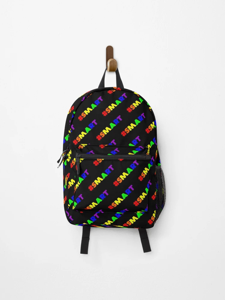 Thumbnail 1 of 3, Backpack, Smart | #SMART | Hashtag Pattern designed and sold by williamcuccio.