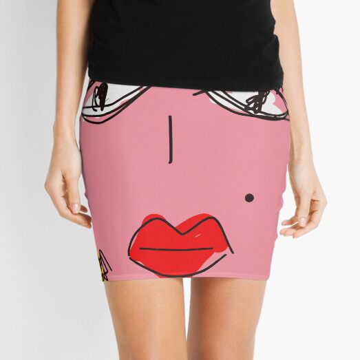 Blonde Mini Skirt